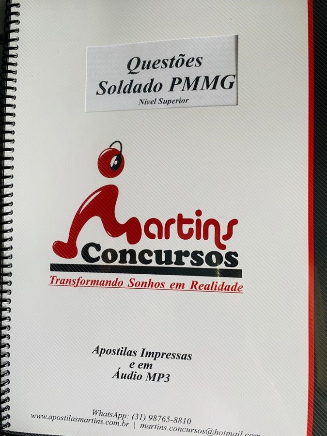 Concurso PM MG SOLDADO - Noções de Direito 