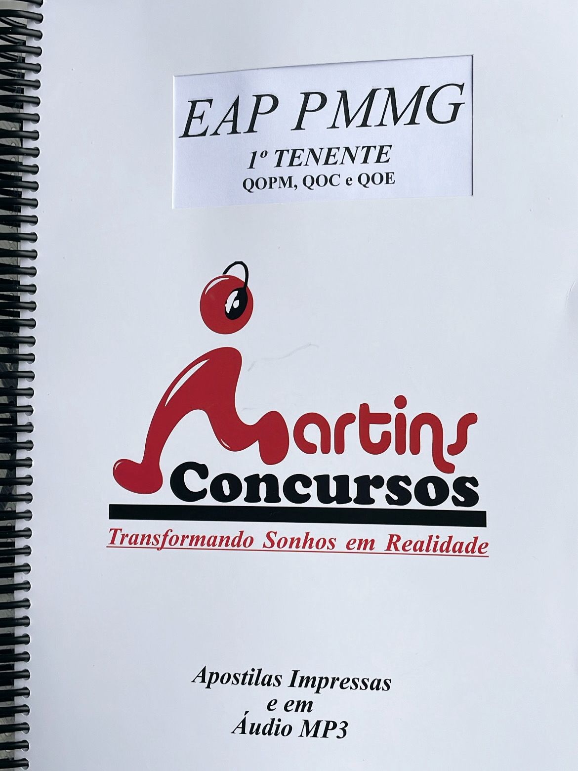 Apostila EAP Tenente PMMG Impressa 2026